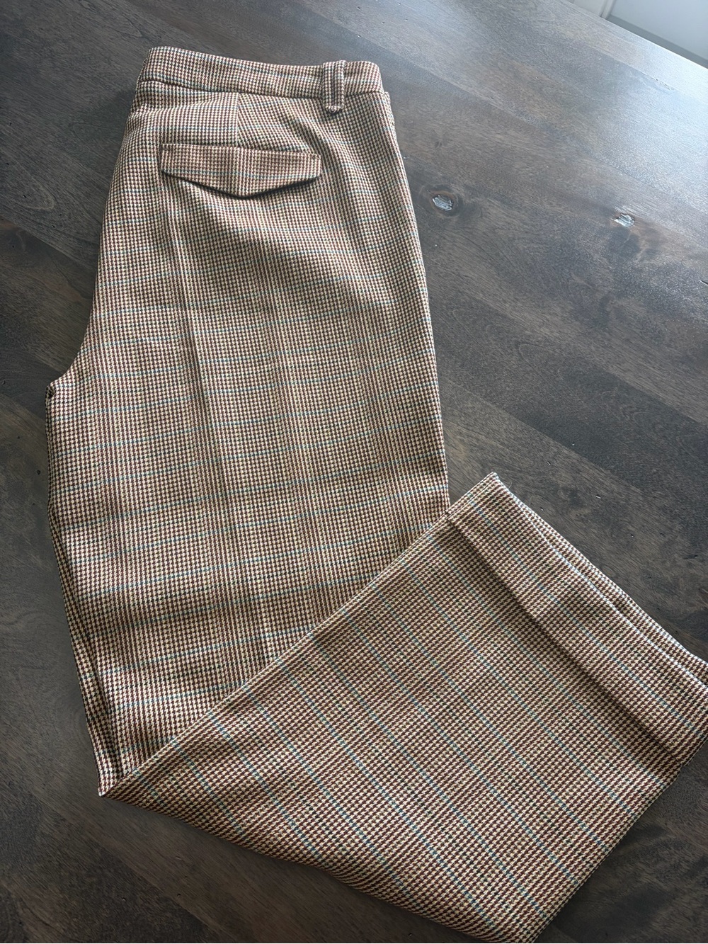 Luisa Cerano Tweed Houndstooth Pant